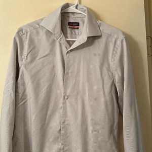 Slim fit stretch dress shirt